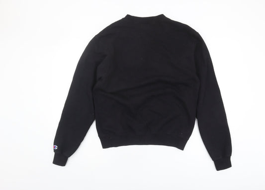 Champion Black UMD Graphic Sweatshirt Unisex S