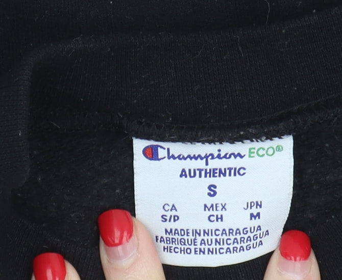 Champion Black UMD Graphic Sweatshirt Unisex S