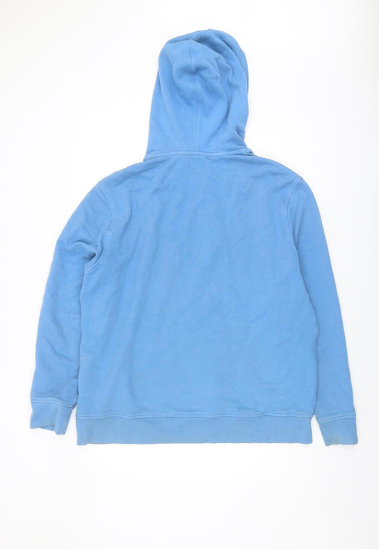 Levi's Men's Blue XL Pullover Hoodie with Logo