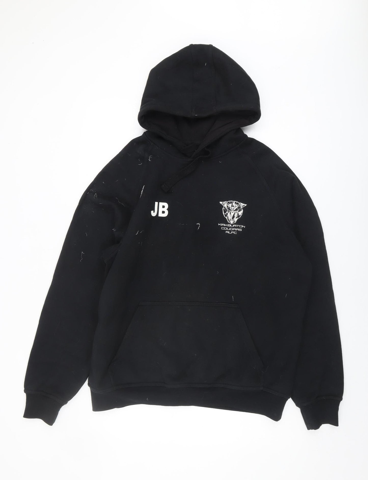 O'Neills Men's XL Black Hoodie with Graphic Print