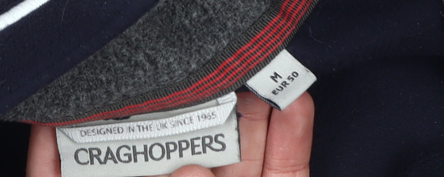 Craghoppers Men's Black 1/4 Zip Fleece Sweatshirt M