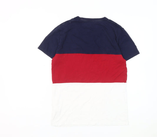 Hollister Men's XS Multicoloured Crew Neck T-Shirt