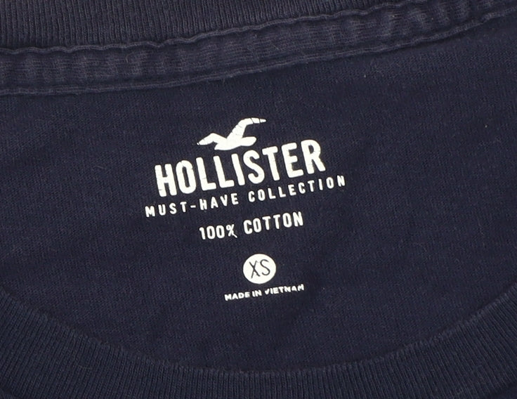 Hollister Men's XS Multicoloured Crew Neck T-Shirt