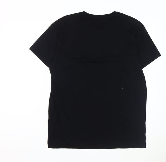 Friends Black XL T-Shirt for Men - Fun Graphic Print