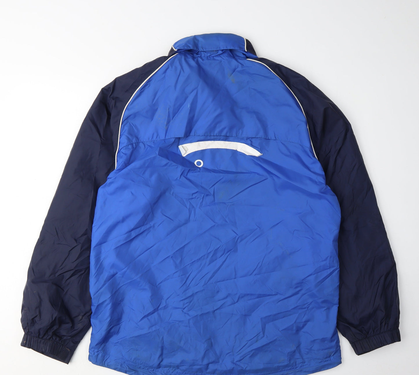 Nike Men's Blue Windbreaker Jacket Medium