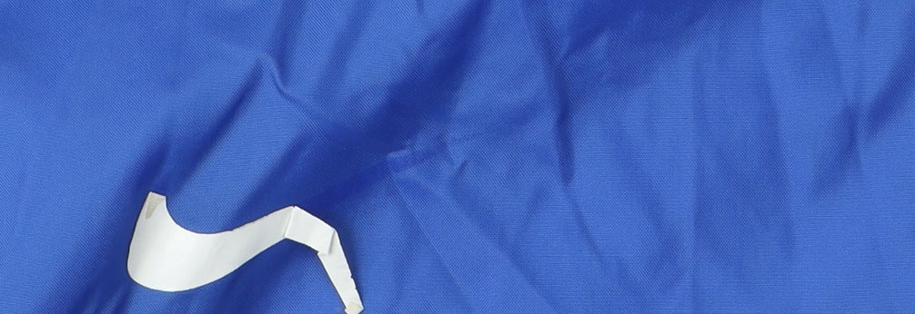 Nike Men's Blue Windbreaker Jacket Medium