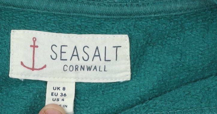 Seasalt Cornwall Women's Green T-Shirt Dress Size 8