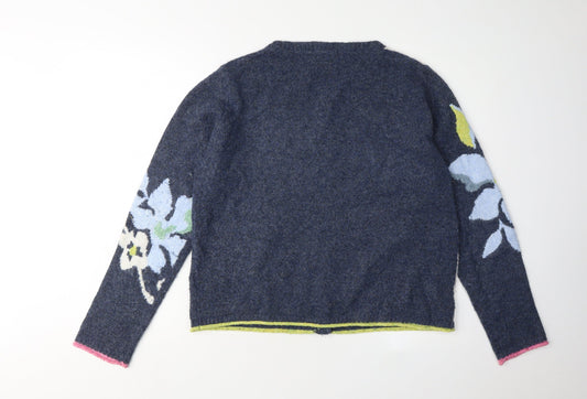 White Stuff Women's Floral Cardigan, Size 10