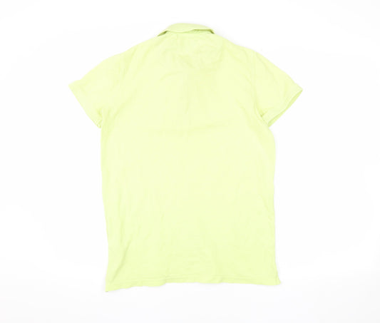 Monterey Green Boys Polo Shirt Age 11-12 Cotton Collared
