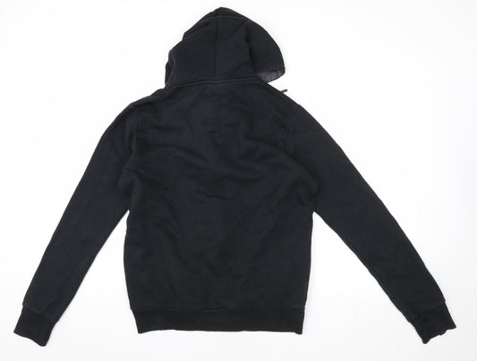 McKenzie Men's Black Basic Hooded Jacket L