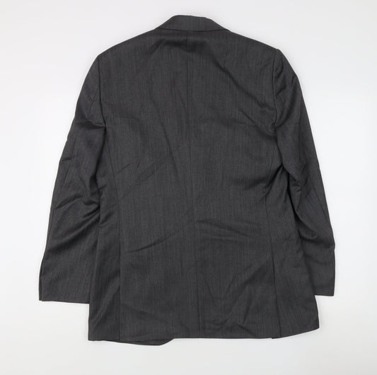 Roderick Charles Men's Brown Wool Blazer Jacket 40R