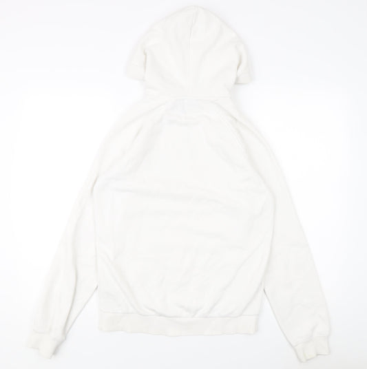 Adidas Men's XS White Pullover Hoodie with Logo