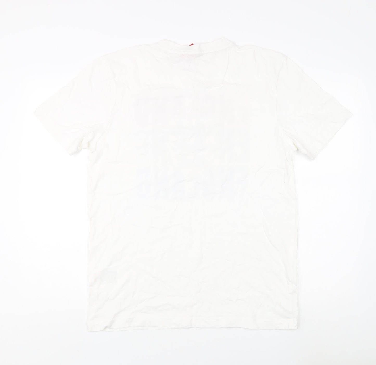 England Men's White L Patriotic Sports T-Shirt