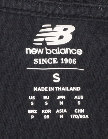 New Balance Men's Black Athletic T-Shirt S