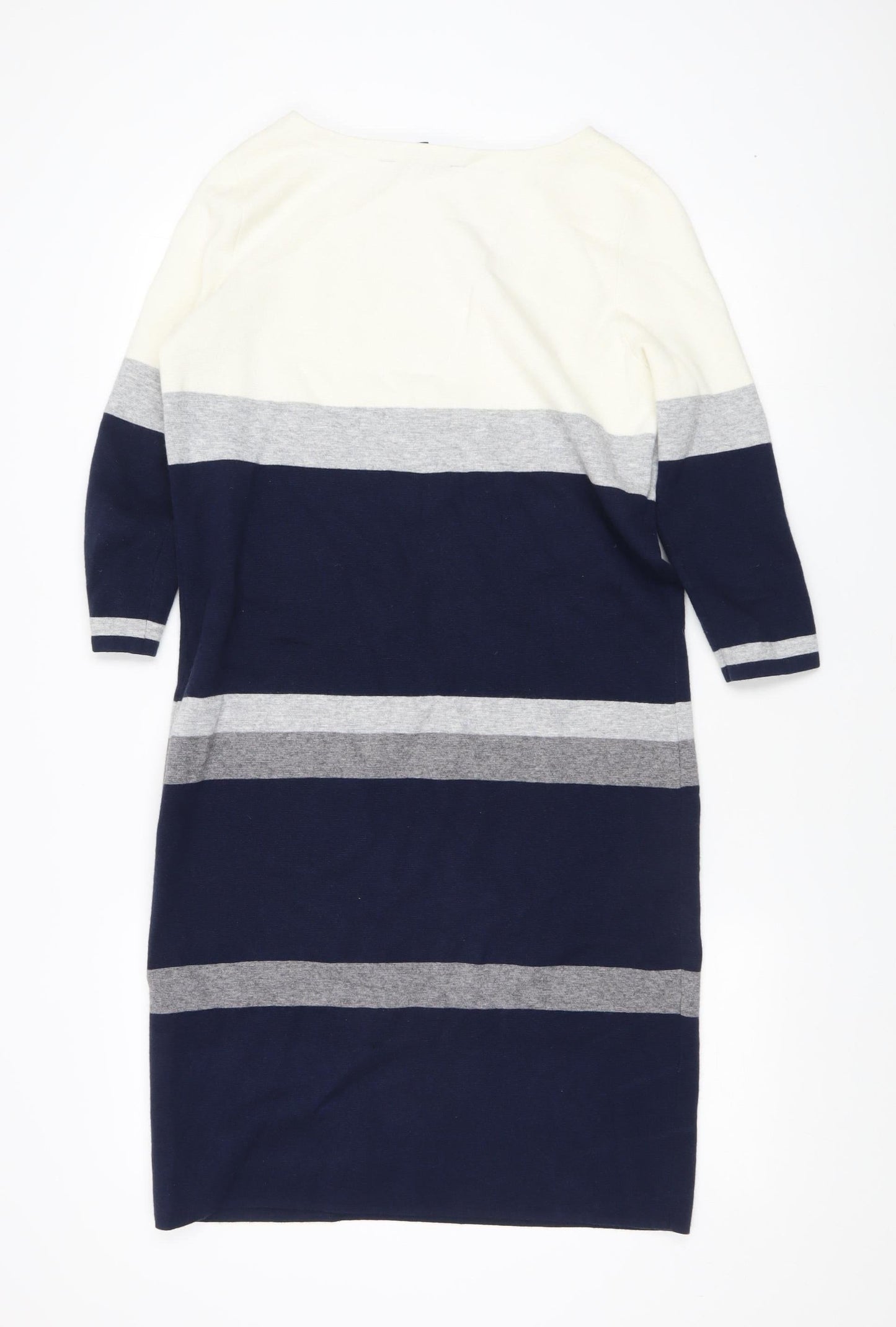 Crew Clothing Women's Striped Tunic Jumper Size 12