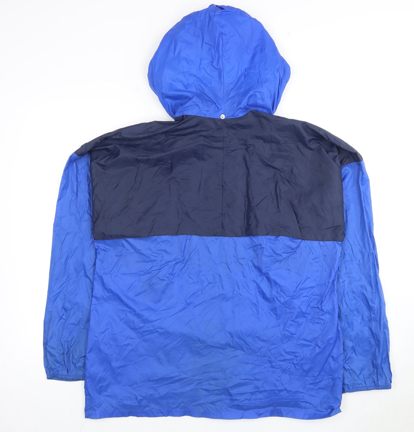 Puma Men's Blue Windbreaker Jacket 48 with Hood