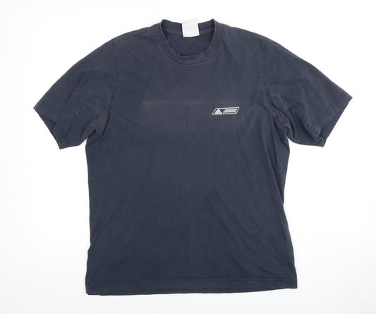 Mens UK Size S adidas Black Cotton T-Shirt