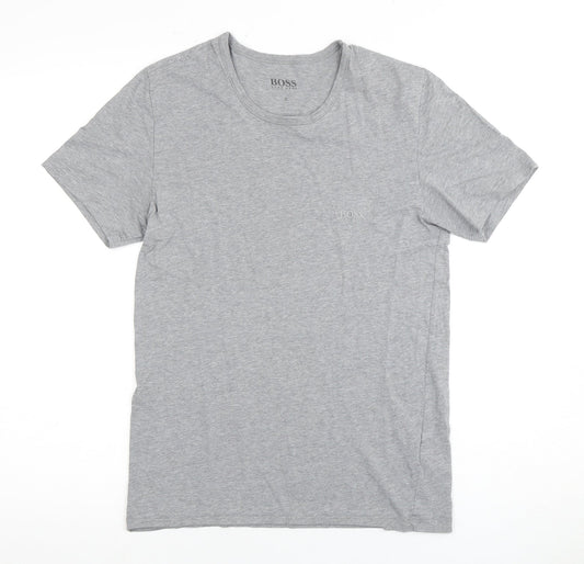 Hugo Boss Men's Grey Crew Neck T-Shirt Size S
