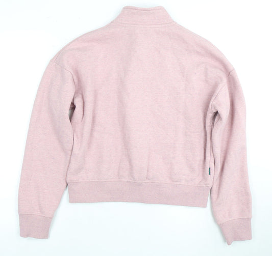 Superdry Women's Pink Pullover Sweatshirt Size 10