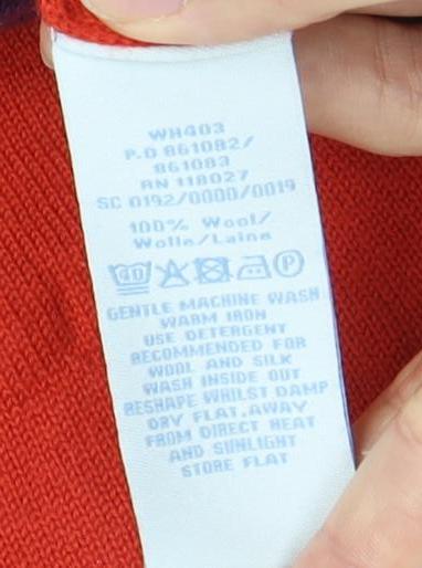 Boden Women’s Red Purple Wool Dress Size 10P