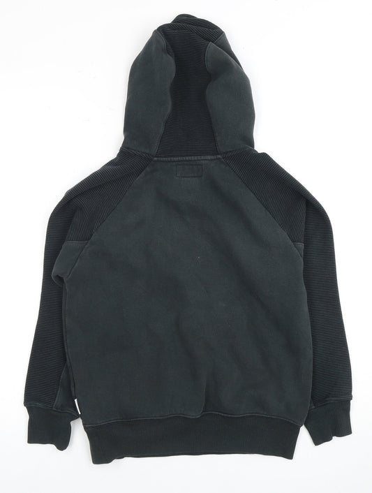 Converse Boys Black Pullover Hoodie, Logo Accent, Size L