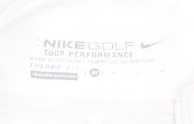 Nike Unisex White M Thermal Pullover Hoodie Golf Zip