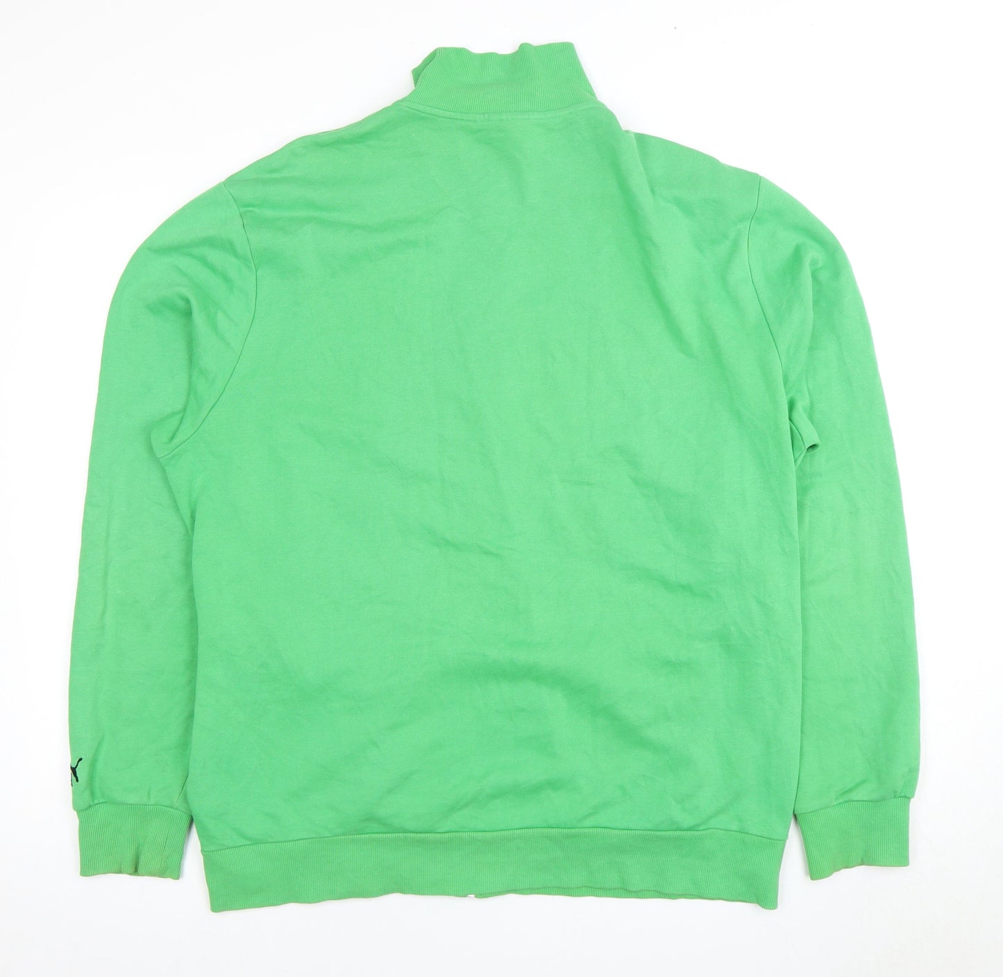 Puma Men's Green Full Zip Sweatshirt XL