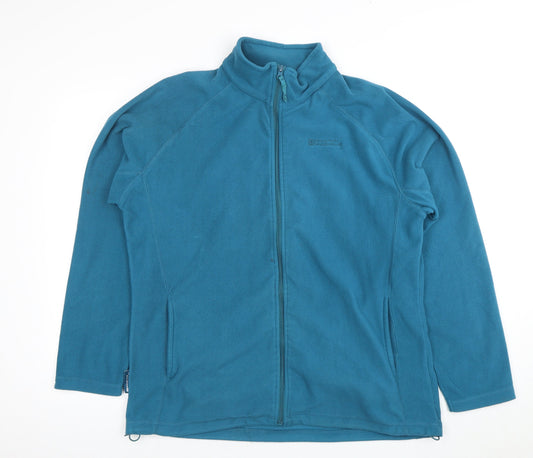 Mountain Warehouse Women's Blue Fleece Jacket Size 18