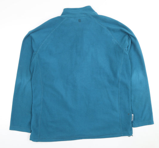 Mountain Warehouse Women's Blue Fleece Jacket Size 18