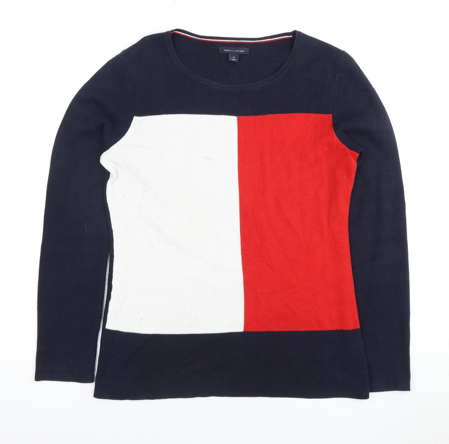 Tommy Hilfiger Women's M Multicolour Colourblock Jersey