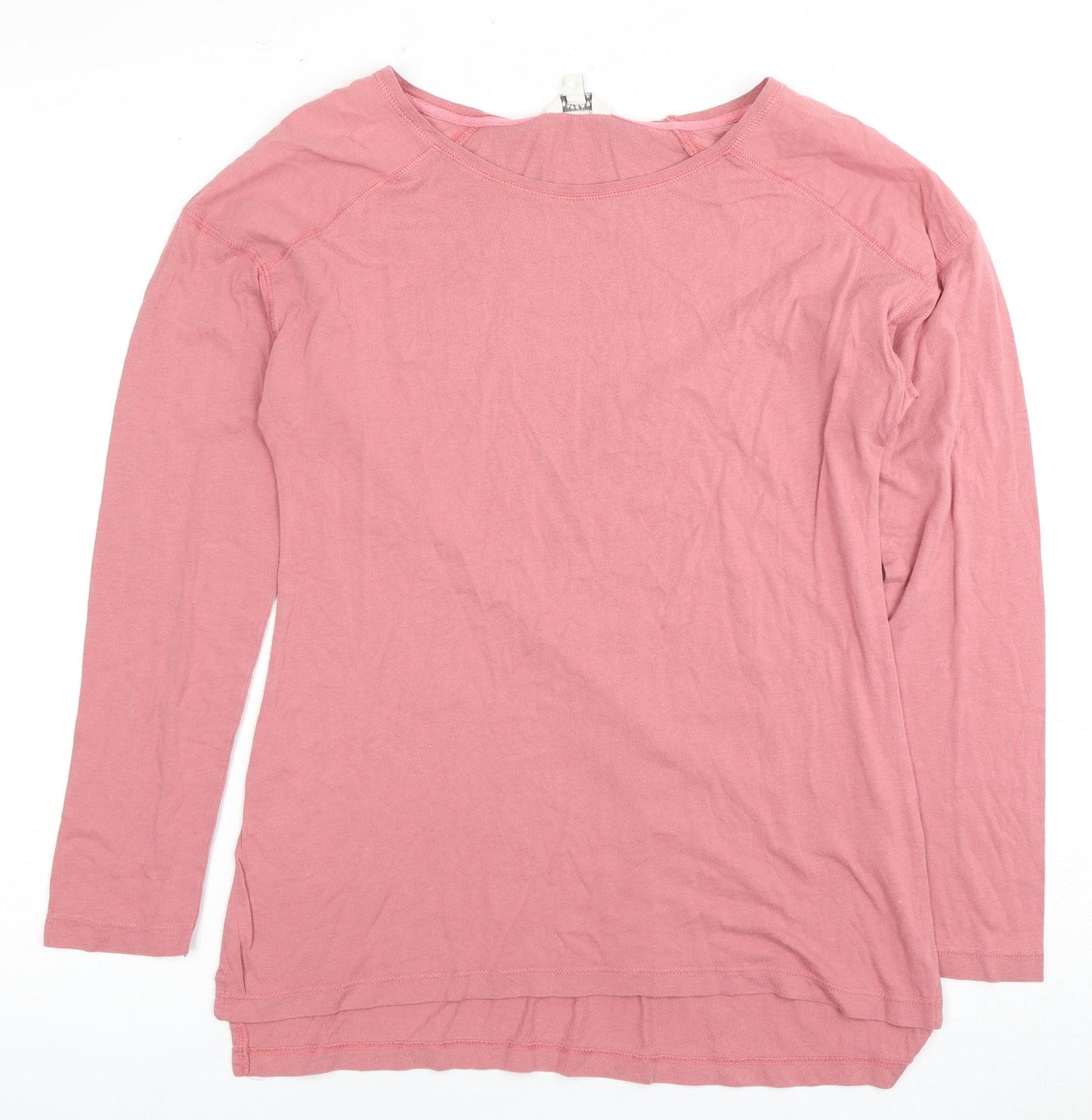 Fat Face Women's Pink Long Sleeve T-Shirt Size 8