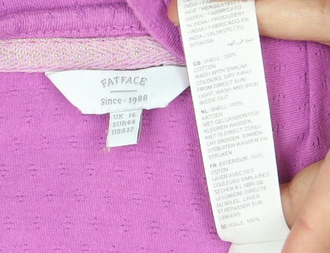 Patrizia Pepe Women’s Pink V-Neck Long Sleeve T-Shirt