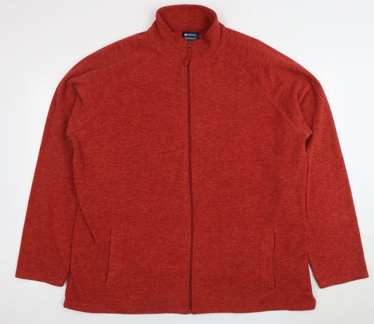 Mountain Warehouse Men's Red 2XL Basic Jacket Stand-Up Collar