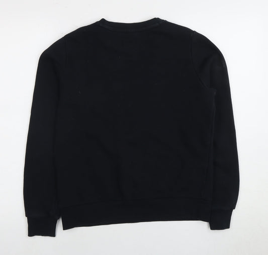 Converse Unisex Black Medium Pullover Sweatshirt