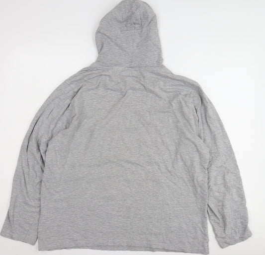 Brave Soul Men's Grey XL Pullover Hoodie