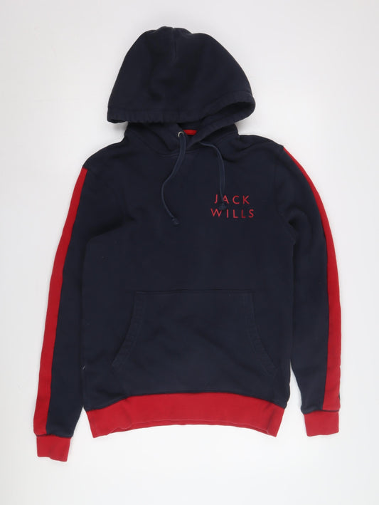 Jack Wills Men's Blue Hoodie XS Pullover Style