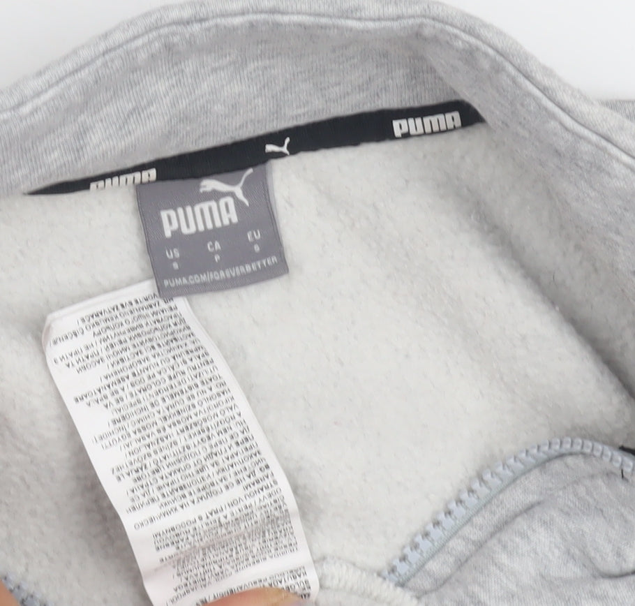 Puma Women's Grey Pullover Sweatshirt - Size 10