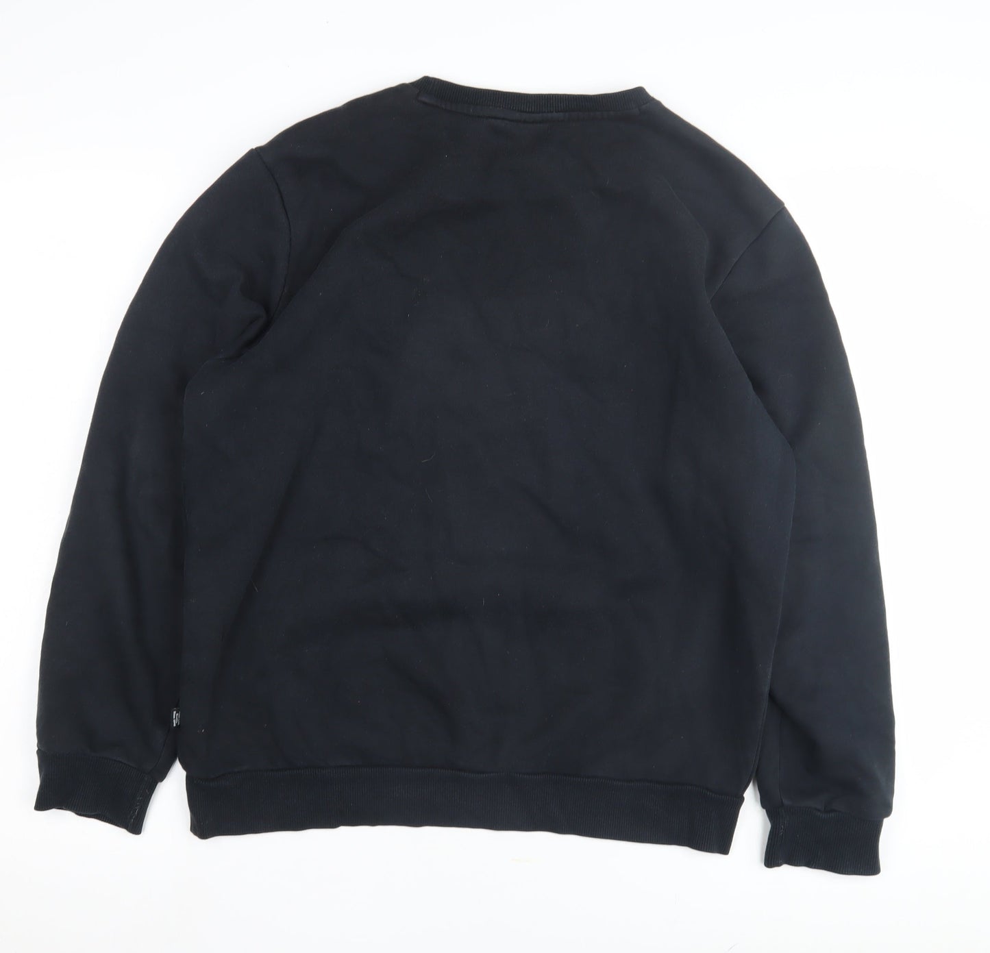 Puma Men's Black Crew Neck Sweatshirt Size M