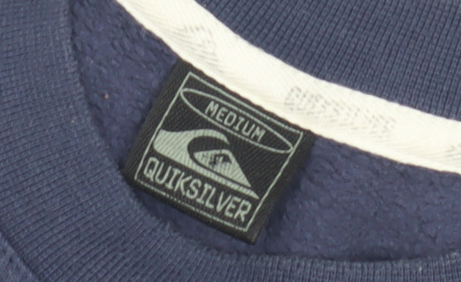 Quiksilver Men's Blue Medium Pullover Sweatshirt