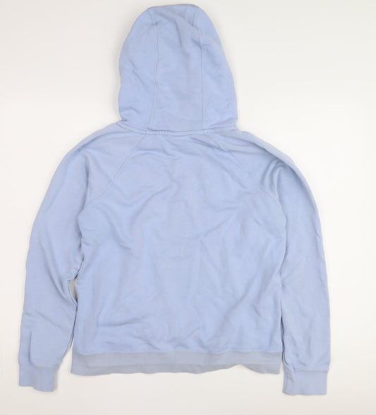 Nike Men's Blue Small Hoodie with Logo