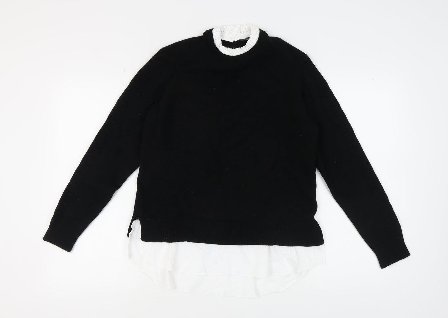 Ted Baker Women's Black Pullover Jumper, Size 10