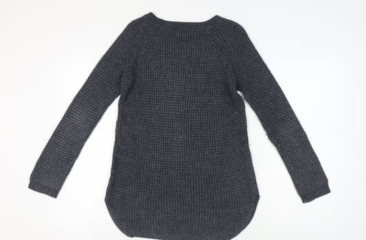 FatFace Women's Blue Pullover Jumper, Size 6, Casual