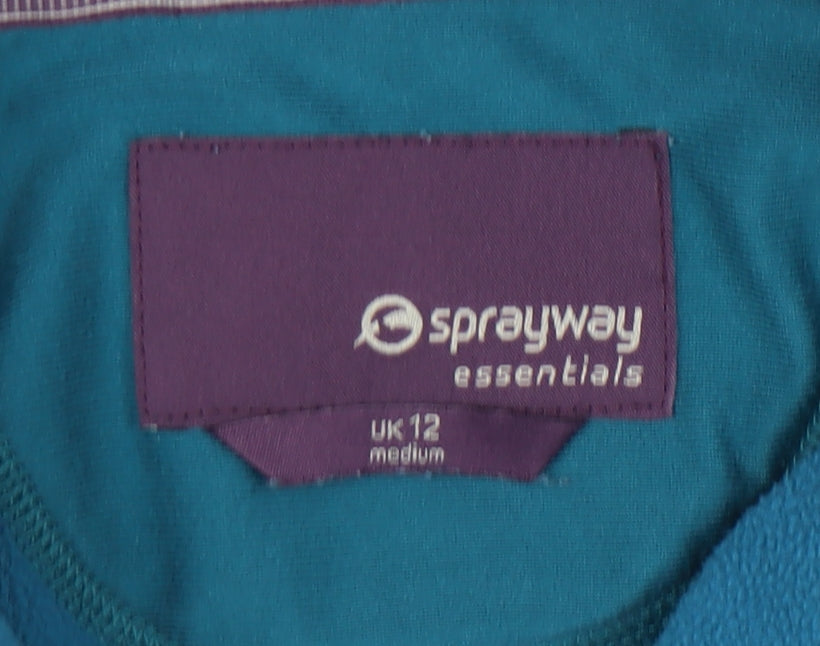 Sprayway Women's Blue Fleece Jacket M Casual