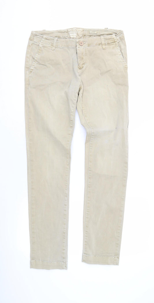 Superdry Men's Beige Chino Trousers Size M
