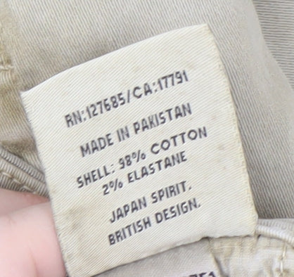 Superdry Men's Beige Chino Trousers Size M