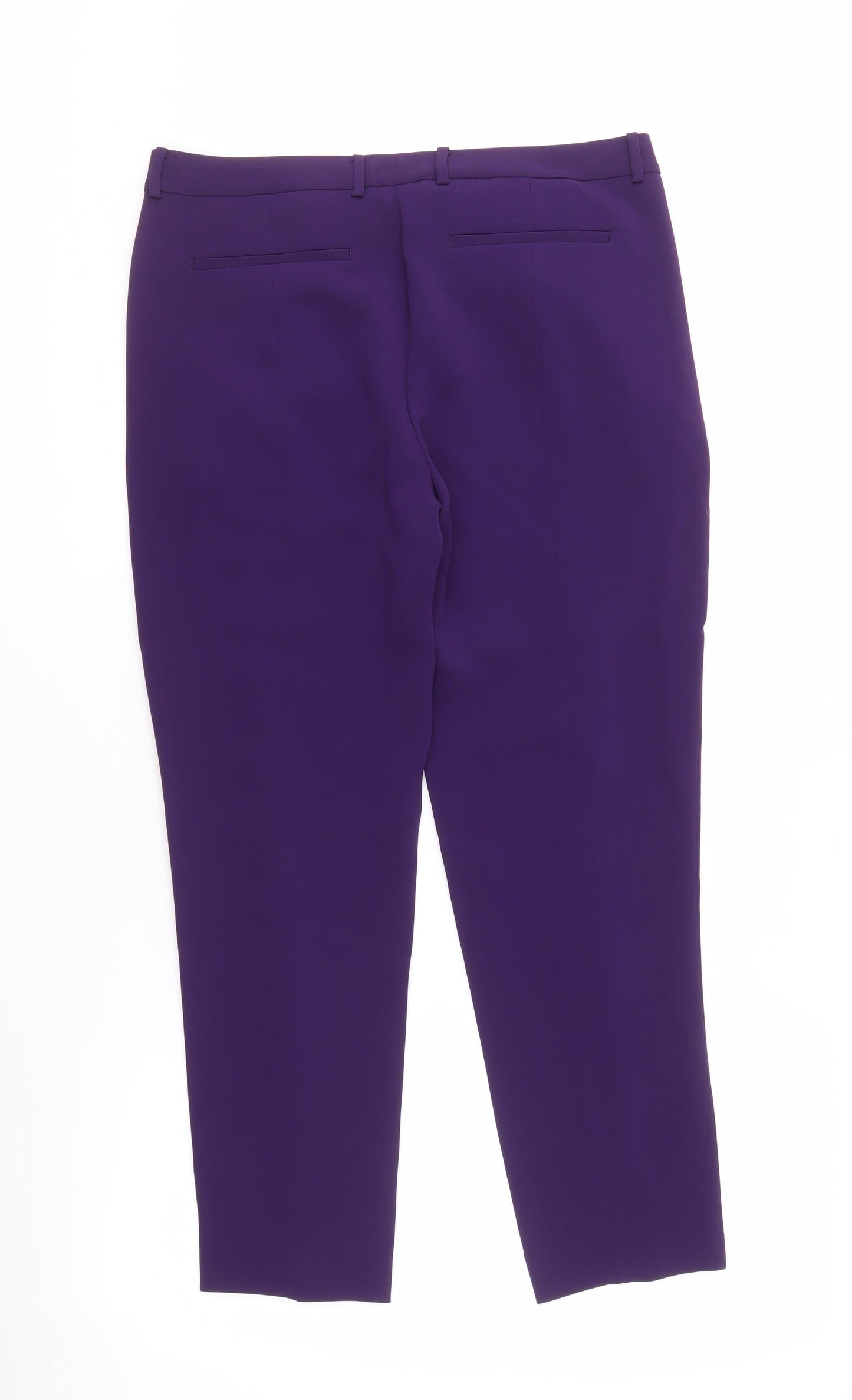 Calvin Klein Women's Purple Trousers Size 16