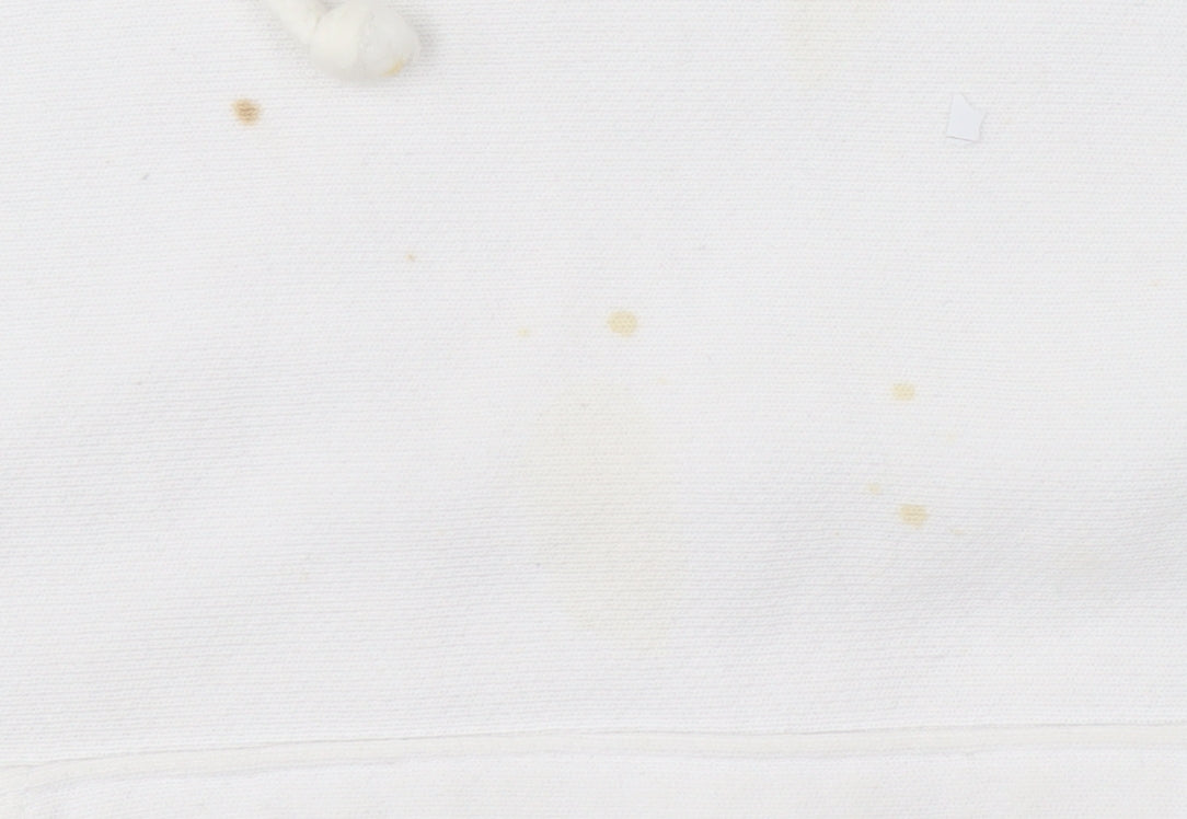 Champion Men's White Hoodie - Medium, Pullover, Logo