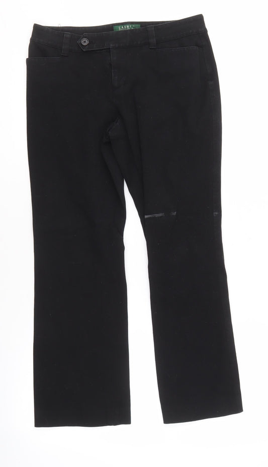 Lauren Ralph Lauren Black Petite Women's Jeans 4 Plus