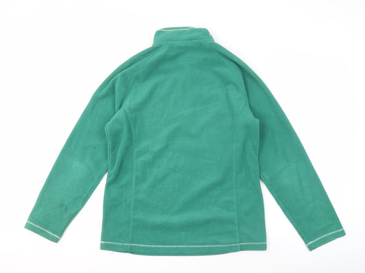 Craghoppers Unisex Green Sweatshirt M, Logo, High Neck, Lightweight