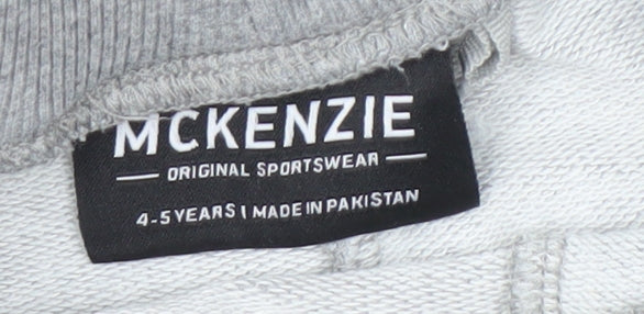 McKenzie Boys Grey Athletic Shorts 4-5 Years